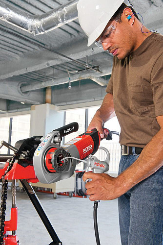Электрический резьбонарезной клупп Ridgid 600-I, 1/8&quot;-1 1/4&quot; 44878 фото 6