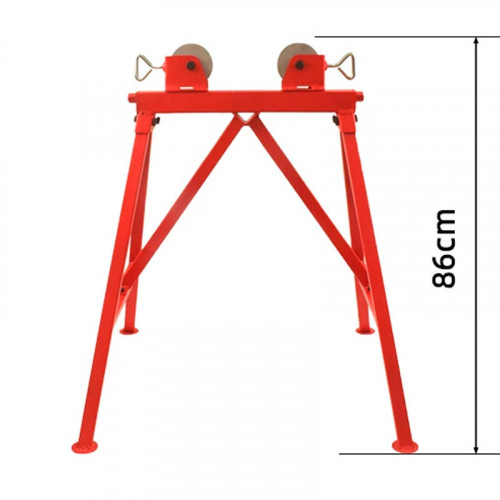 Регулируемая стойка с роликами из стали TD1108AR